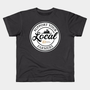 Quality Roasting Supports Local Farms Kids T-Shirt